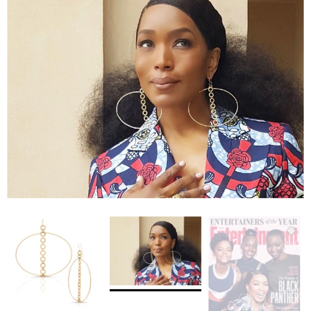 NZINGA DROP HOOPS